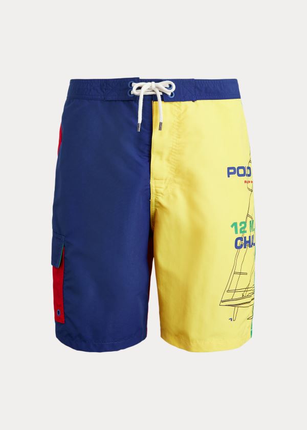 Calções De Banho Polo Ralph Lauren 8½-Inch Kailua Homem 92056-TEMC